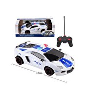 Uzaktan Kumandalı Şarjlı Işıklı Polis Arabası