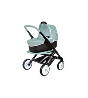 Smoby Maxi Cosi & Quinny Gri 3'ü1 arada Oyuncak Bebek Arabası