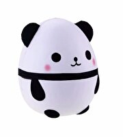 Büyük Squeeze Anahtarlık Yuvarlak Panda