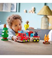 LEGO DUPLO Kasabası Hortumlu İtfaiye Aracı ve İtfaiyeci 10473
