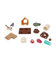 Evcil Hayvan Yavru Kedi Kulübeli Sürpriz Paket Oyun Seti