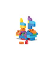 Mega Bloks First Builders 80'li Blok Torbaları Mavi DCH63