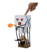 Sesli Minecraft Filmi Blast Attack Ghast Aksiyon Figürü Oyun Seti JFB69