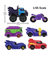 Fisher Price Dc Batwheels 1:55 Ölçekli Arabalar Bam the Batmobile