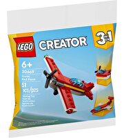 LEGO Creator 3 in 1 İkonik Kırmızı Uçak 30669