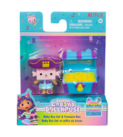 Gabby’s Dollhouse Baby Box Cat & Treasure Box Figür ve Aksesuar Seti