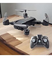 Foldable Drone Işıklı USB Şarjlı Kameralı Uzaktan Kumandalı Drone