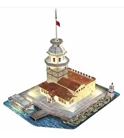 Cubic Fun Kız Kulesi Led Işıklı 3D Puzzle