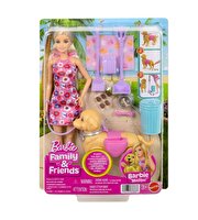 Barbie Malibu ve Köpeği ile Yürüyüş Zamanı Oyun Seti JJB46