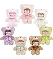 Rolife Nanci Colorful Chocolate Cutie Bears Sürpriz Paket Peluş 17,5 Cm