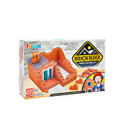 Ev Figürlü Brick Block Puzzle Seti