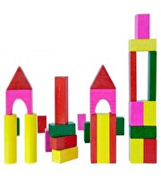 Bu Bu Ahşap Bloklar 30 Parça