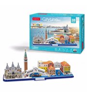 Cubic Fun Venedik 126 Parça 3D Puzzle
