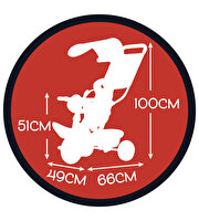 Smoby Baby Balade Plus Üç Tekerlekli Bisiklet