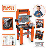 Smoby Black+Decker Bricolo 75 Parça Tamir Tezgahı