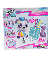 Airbrush Plush Peluş Panda