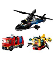 LEGO City Helikopter İtfaiye Kamyonu ve Denizaltı Karışımı 60462