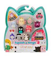 Squishmallows Squish-A-Longs 8 Figür + Yüzük Seti S2 Seri 1
