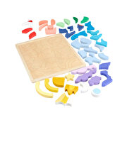 Fisher Price Ahşap Uzay Yapboz HXY42