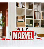 LEGO MARVEL Logosu ve Mini Figürleri 76313