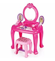 Barbie Ayaklı Makyaj Masası ve Sandalye Seti