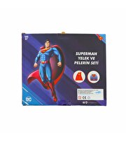Superman Yelek ve Pelerin Seti