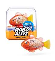Robo Alive Suda Yüzen Robot Balık 7191UQ3 Turuncu Benekli