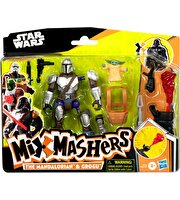 Star Wars Mixmashers Deluxe Fi̇gür The Mandalorian and Grogu