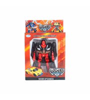 Mega Dönüşen Süper Robot Siyah