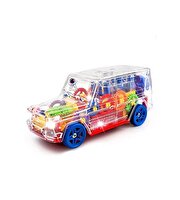 Off Road Işıklı Sesli Araba C-1A Kırmızı