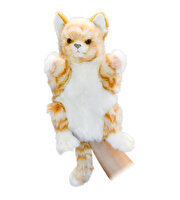 Hansa Creations Ginger Cat El Kuklası Peluş 30 Cm