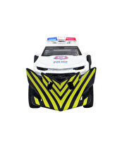 Çek Bırak Kar Küreme Polis Aracı Beyaz