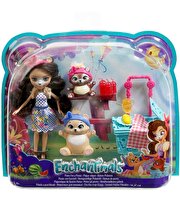 Enchantimals Bebekleri Sevimli Patiler Piknikte Oyun Seti FCC64