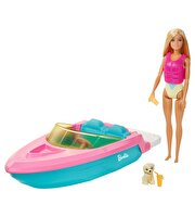 Barbie Bebek ve Teknesi Oyun Seti GRG30