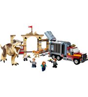 LEGO Jurassic World T. rex ve Atrociraptor Dinozor Kaçışı 76948