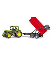 Bruder John Deere Traktör+ Kırmızı Römork 6920