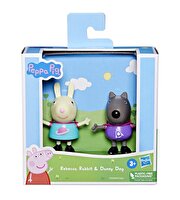 Peppa Pig Peppa'nın En İyi Arkadaşları Rebecca Rabbıt & Danny Dog F7654