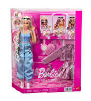 Barbie Deluxe Style Moda Tasarım Bebek ve Aksesuar Seti JNC61