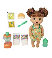 Baby Alive Bebeğim ve Sihirli Mikseri Kumral E6944