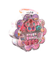 Hot Focus Sparkle Taşınabilir Işıltılı Tırnak ve Makyaj Seti