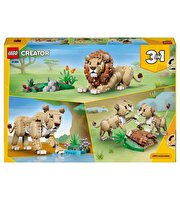 LEGO Creator 3’ü 1 Arada Vahşi Hayvanlar: Görkemli Aslan 31386