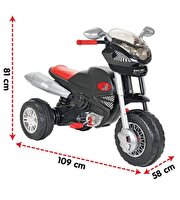 Pilsan Desert Eagle Pedallı Motosiklet