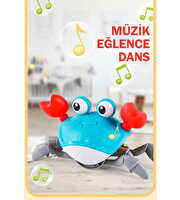 Işıklı Müzikli Kumandalı Fonksiyonel Çılgın Sevimli Yengeç