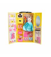 Aksesuarlı Gardırop Güzellik Seti Sarı