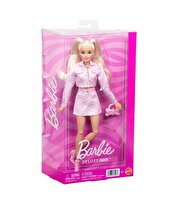 Barbie Deluxe Style Pembe Ceketli Bebek JJN69
