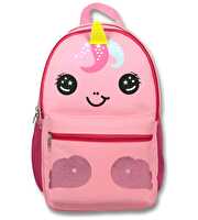 Unicorn Desenli Pembe Okul Çantası
