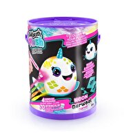 Airbrush Plush Squishy Peluş Neon Narwhal