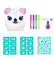 Airbrush Plush Sürpriz Squishy Paint Bucket Koala