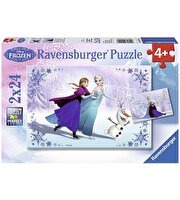 Ravensburger Puzzle 2x24 Parça Frozen 91157