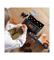 Smoby Black+Decker Alet Çantalı Vinçli Kamyon